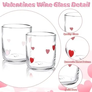 Elegant Singhoow Valentine Icon Juice Glasses Set