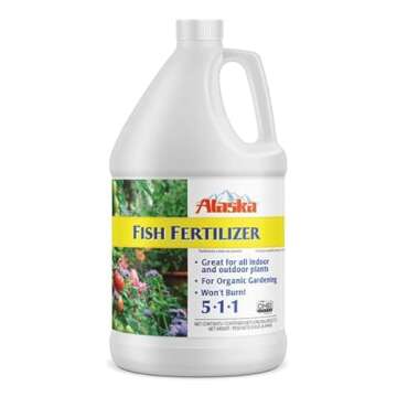 Alaska Fish Emulsion Fertilizer All Purpose 5-1-1 1 gal