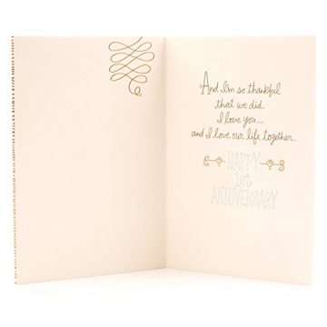 Heartfelt Hallmark 1st Anniversary Card