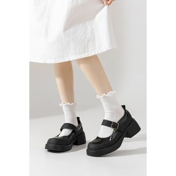 FITU Women's Ruffle Frilly Socks – Elegant Comfort