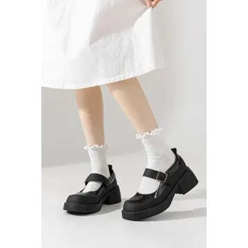 FITU Women's Ruffle Frilly Socks – Elegant Comfort