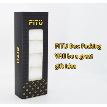 FITU Women's Ruffle Frilly Socks – Elegant Comfort