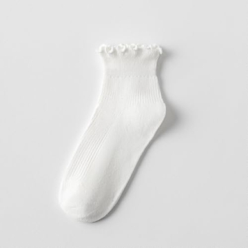 FITU Women's Ruffle Frilly Socks – Elegant Comfort