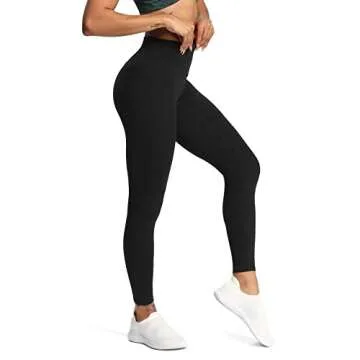 Aoxjox High Waisted Soft Leggings for Women Comfort
