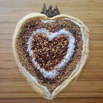 Flackers Organic Savory Flaxseed Crackers, Gluten Free, Non GMO, Vegan, Keto Snack, 8g Fiber, 3g Net Carbs, 5 Ounce 4-Pack