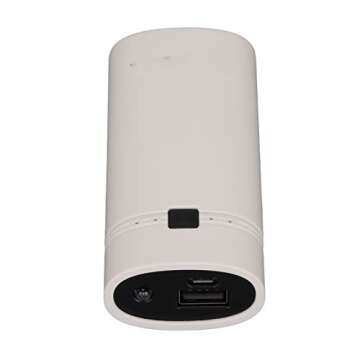 Universal DIY USB Power Bank Box 2x18650 Battery Charger Power Bank Shell for Smartphone (White)