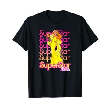 Barbie - 1977 SuperStar Multi Logo T-Shirt