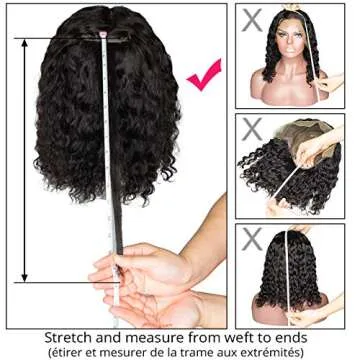 Midulla Deep Wave Lace Front Wigs Human Hair 180% Density HD 4x4 Deep Wave Wig Pre Plucked Human Hair Lace Front Wigs with Baby Hair 10A Curly Wigs (Natural Color Deep Wave Wig, 18)