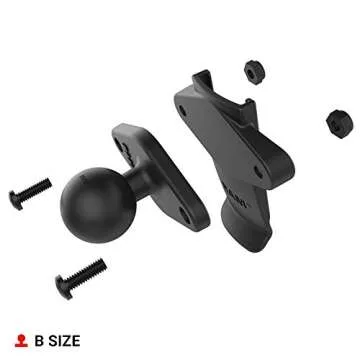 RAM Mounts Spine Clip Holder with Ball for Garmin Handheld Devices RAM-B-202-GA76U with B Size 1" Ball