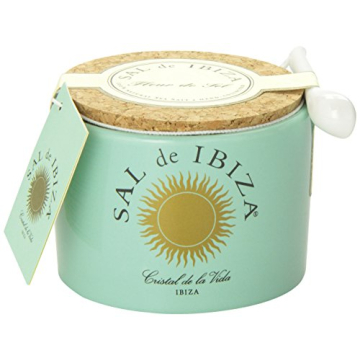 Sal de Ibiza Fleur de Sel im Steintopf - Elevate Your Cooking
