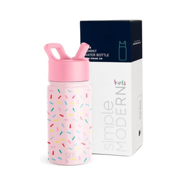 Kids Insulated Water Bottle - 14oz Confetti Tumbler