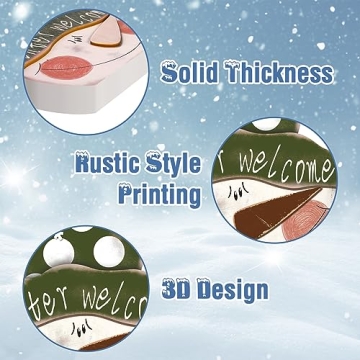 Charming Winter Snowflake & Snowman Ornaments Set