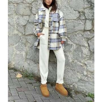 Carcuume Women's Platform Mini Boots Fur-Lined Winter Warm Ankle Snow Classic Ultra Comfortable Shoe...