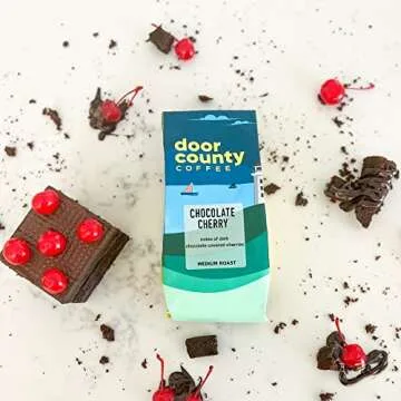 Chocolate Cherry Decaf Coffee | 10oz Ground Medium Roast