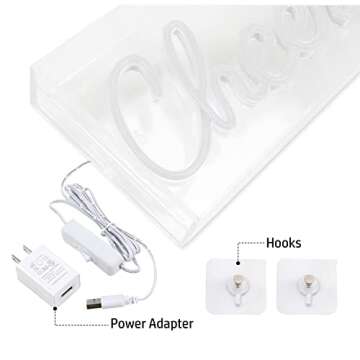 Cheers Neon Sign USB Powered LED Light Wall Decor