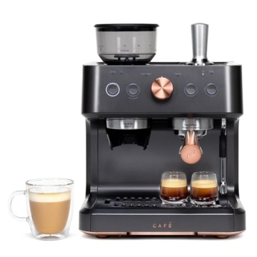 Café Bellissimo WiFi Espresso Machine with Built-In Grinder - Smart Coffee Maker