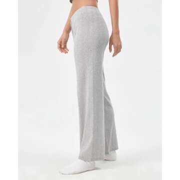 Florence by millsWomensCozy Crush Sweet Pointelle PantHeather GreyX-Small