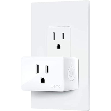 WeMo Mini Smart Plug for Smart Home - 5 Pack - Voice Control