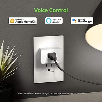 WeMo Mini Smart Plug for Smart Home - 5 Pack - Voice Control