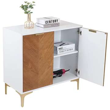 Elegant Anmytek 2 Door Accent Storage Cabinet for All Spaces