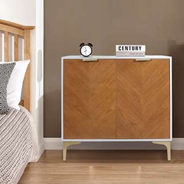 Elegant Anmytek 2 Door Accent Storage Cabinet for All Spaces