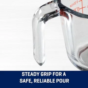 Versatile Anchor Hocking Glass Measuring Cups for Precision