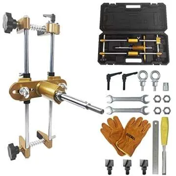 DUEBEL Door Lock Hole Opener Kit - Mortising Tool for Wooden Doors