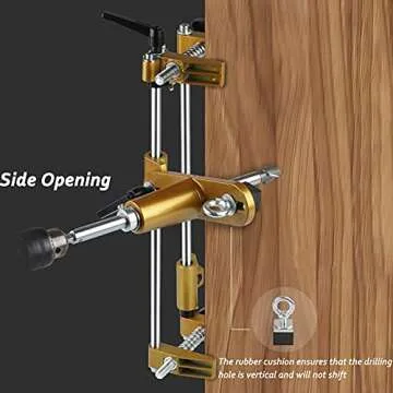 DUEBEL Door Lock Installation Mortiser Kit for Wooden Doors