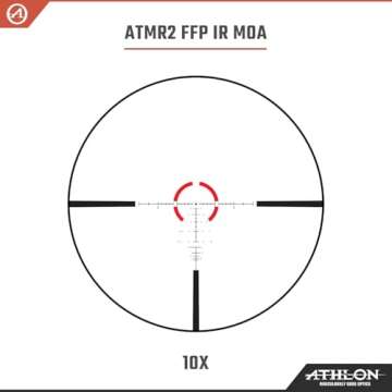 Athlon Optics 212103: Ares Etr 1-10X24 Riflescope Atmr2 Ffp Ir Moa Reticle