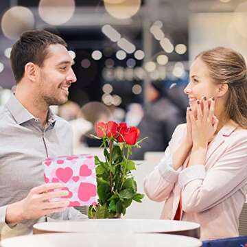 MIAHART 60 Sheets Mother's Valentine Day Gift Wrapping Tissue Paper Birthday, Tissue Paper for Home, Kitchen,Crafts, Wrapping Accessory