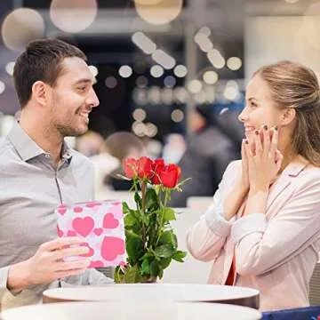 MIAHART 60 Sheets Mother's Valentine Day Gift Wrapping Tissue Paper Birthday, Tissue Paper for Home, Kitchen,Crafts, Wrapping Accessory