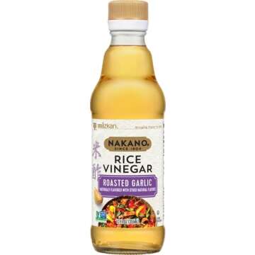 Nakano Roasted Garlic Rice Vinegar for Flavorful Cooking
