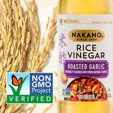 Nakano Roasted Garlic Rice Vinegar for Flavorful Cooking