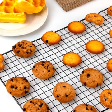 BRIOUT Baking Cooling Rack 16x10 Inches - Oven Safe