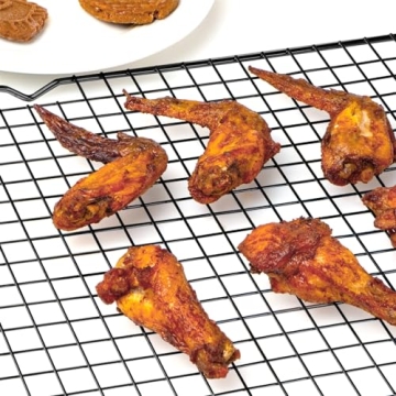 BRIOUT Baking Cooling Rack 16x10 Inches - Oven Safe