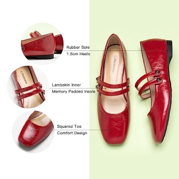 C.Paravano Mary Jane Flats: Stylish & Comfortable Girls Shoes