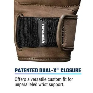 Hayabusa T3 LX Leather 4oz MMA Fight Gloves for Men & Women - Brown, Small
