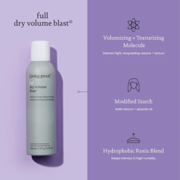Living Proof Full Dry Volume Blast Spray for Lasting Volume