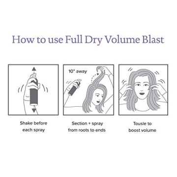 Living Proof Full Dry Volume Blast Spray for Lasting Volume