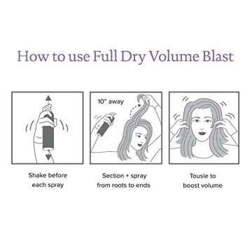 Living Proof Full Dry Volume Blast Spray for Lasting Volume