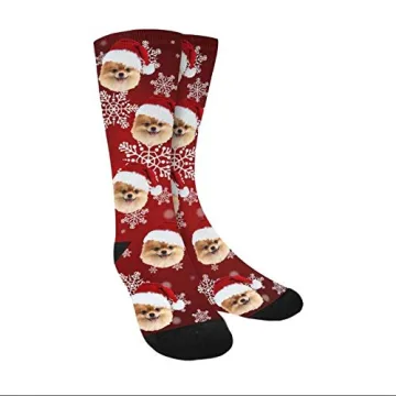 D-Story Custom Dog Socks for Women and Men 15.35 inch