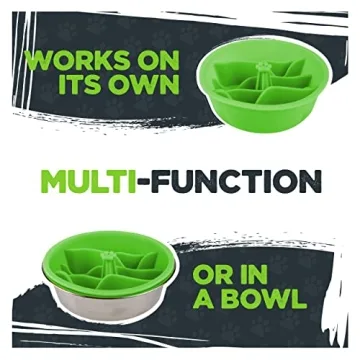 Mighty Paw Interactive Slow Feeder Bowls for Dogs