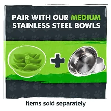 Mighty Paw Interactive Slow Feeder Bowls for Dogs