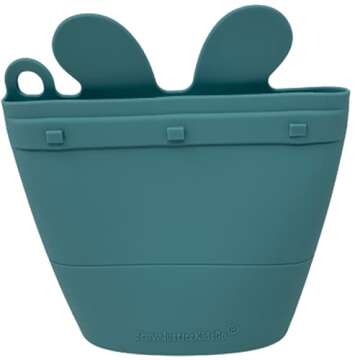 BraveJusticeKidsCo. | Snack Baggie™ Silicone Reusable Food Storage Container for Toddlers (Citadel...