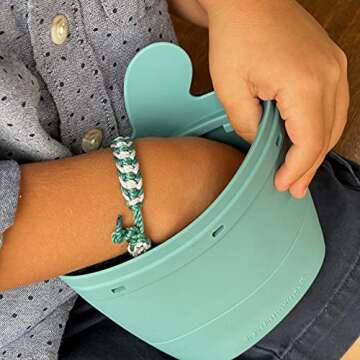 BraveJusticeKidsCo. | Snack Baggie™ Silicone Reusable Food Storage Container for Toddlers (Citadel)