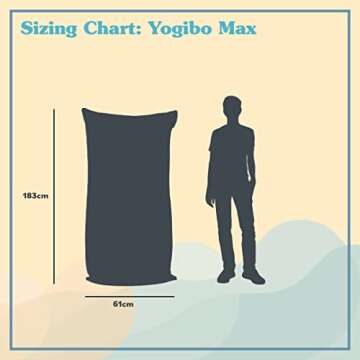Yogibo Max Beanbag Chair - Versatile Comfort for All Ages