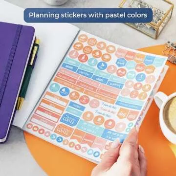 Planner Stickers by Clever Fox - 1,500+ Productivity, Budget, Fitness, Mom, Student, Classic, Number, Holiday Stickers for Your Monthly, Weekly & Daily Planner, Calendar or Journal (Classic Pack)
