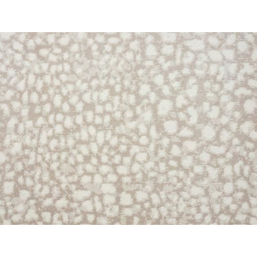 Beige Cheetah Print Area Rug 7'9"x10'2" Durable Accent