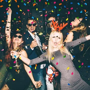 Outuxed 6000pcs Assorted Tissue Paper Squares for Crafts