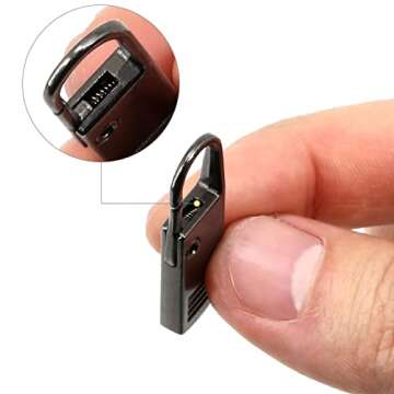 Zipper Pulls, Zipper Pull Upgraded 8PCS, Zipper Pull Replacement Premium Zipper Tab Tags Cord Extension Fixer for Luggage, Backpacks, Jackets, Purses, Handbags